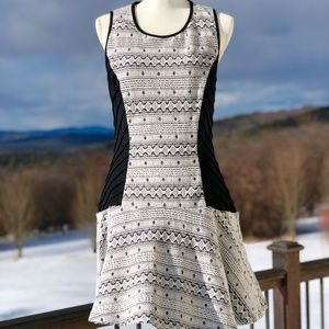 Anthropologie/Greylin Evlin Textured Print Dress,M